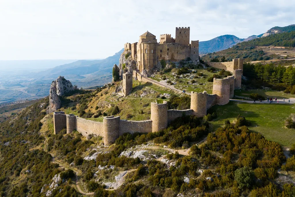 Castillo de Loarre en Huesca Aragon